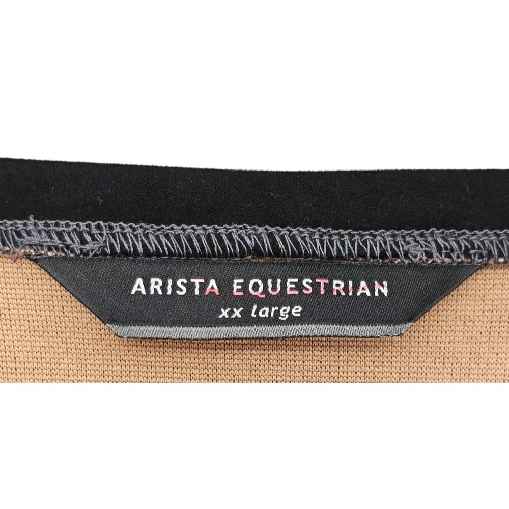 Women's - Arista Equestrian Rustica Sashay Plaid V-Neck Sweater, Size XX Large - Picture 5 of 8
